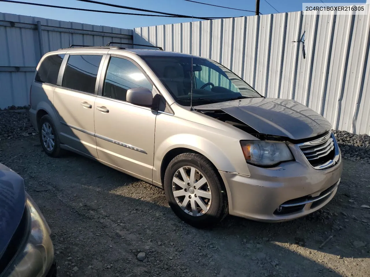 2014 Chrysler Town & Country Touring VIN: 2C4RC1BGXER216305 Lot: 69935874