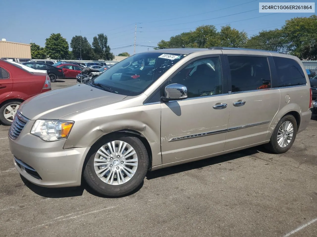 2014 Chrysler Town & Country Limited VIN: 2C4RC1GG6ER261864 Lot: 70819674