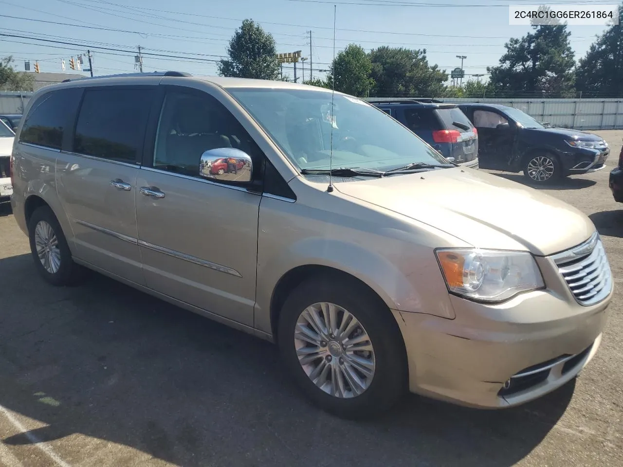 2014 Chrysler Town & Country Limited VIN: 2C4RC1GG6ER261864 Lot: 70819674