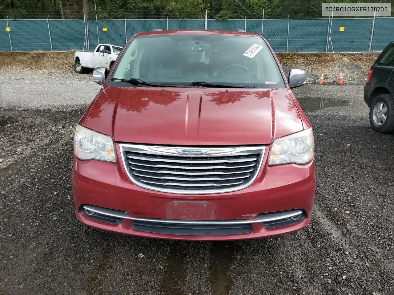 2014 Chrysler Town & Country Touring L VIN: 2C4RC1CGXER138705 Lot: 71401024