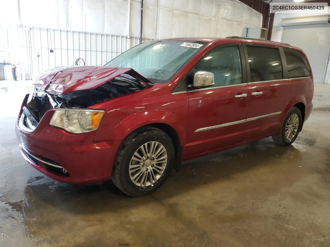 2C4RC1CG3ER460439 2014 Chrysler Town & Country Touring L