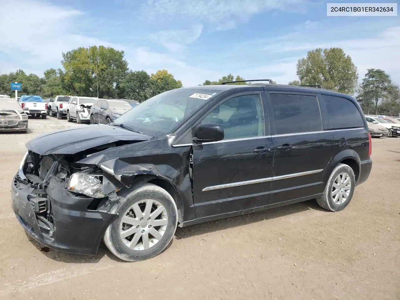 2014 Chrysler Town & Country Touring VIN: 2C4RC1BG1ER342634 Lot: 71794294