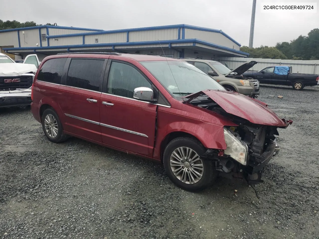 2C4RC1CG0ER409724 2014 Chrysler Town & Country Touring L