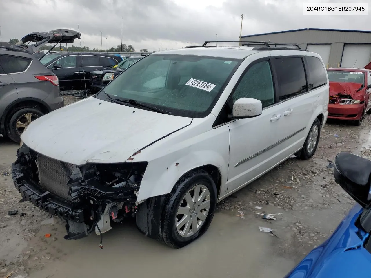 2014 Chrysler Town & Country Touring VIN: 2C4RC1BG1ER207945 Lot: 72203064