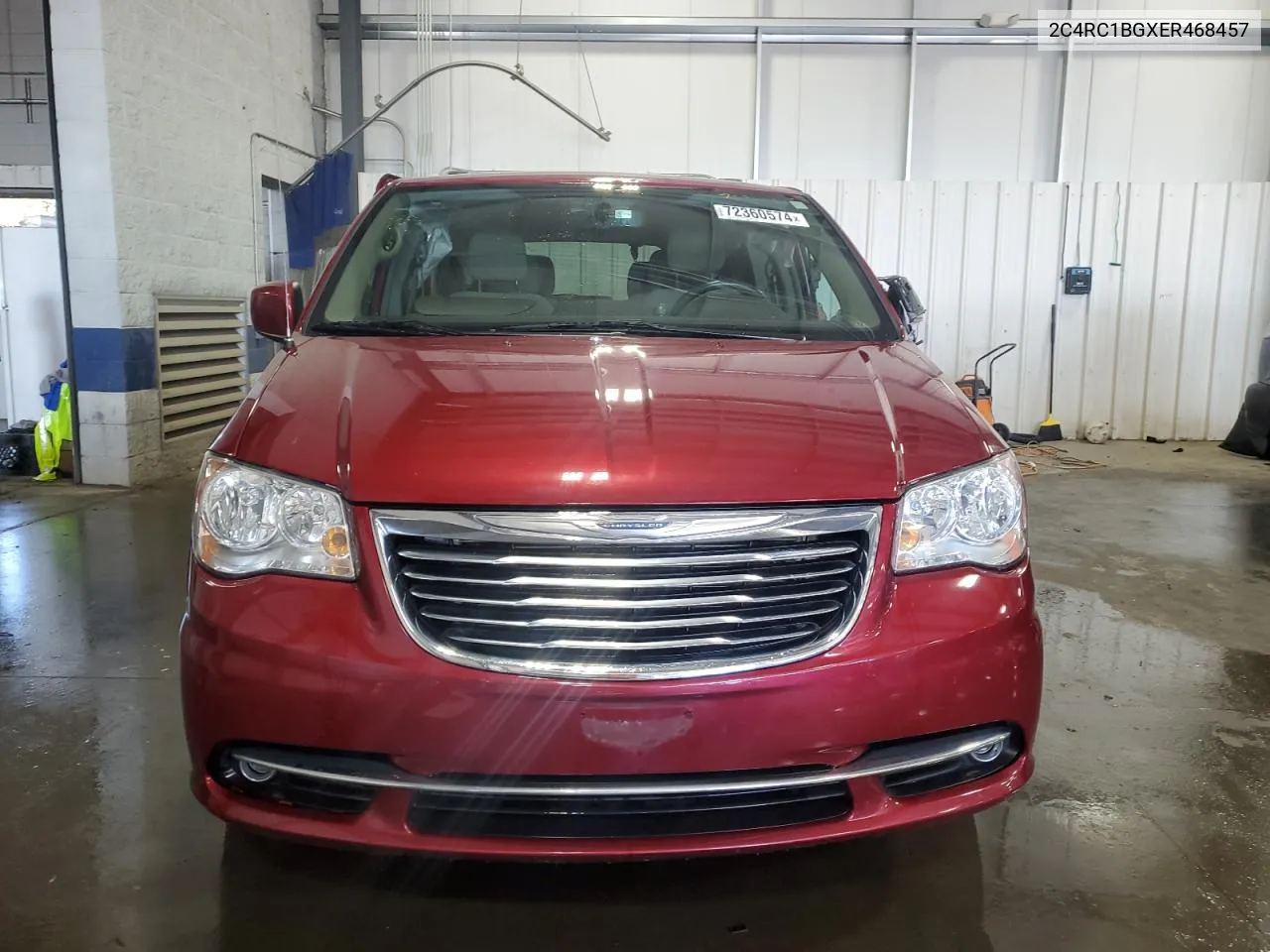 2014 Chrysler Town & Country Touring VIN: 2C4RC1BGXER468457 Lot: 72360574