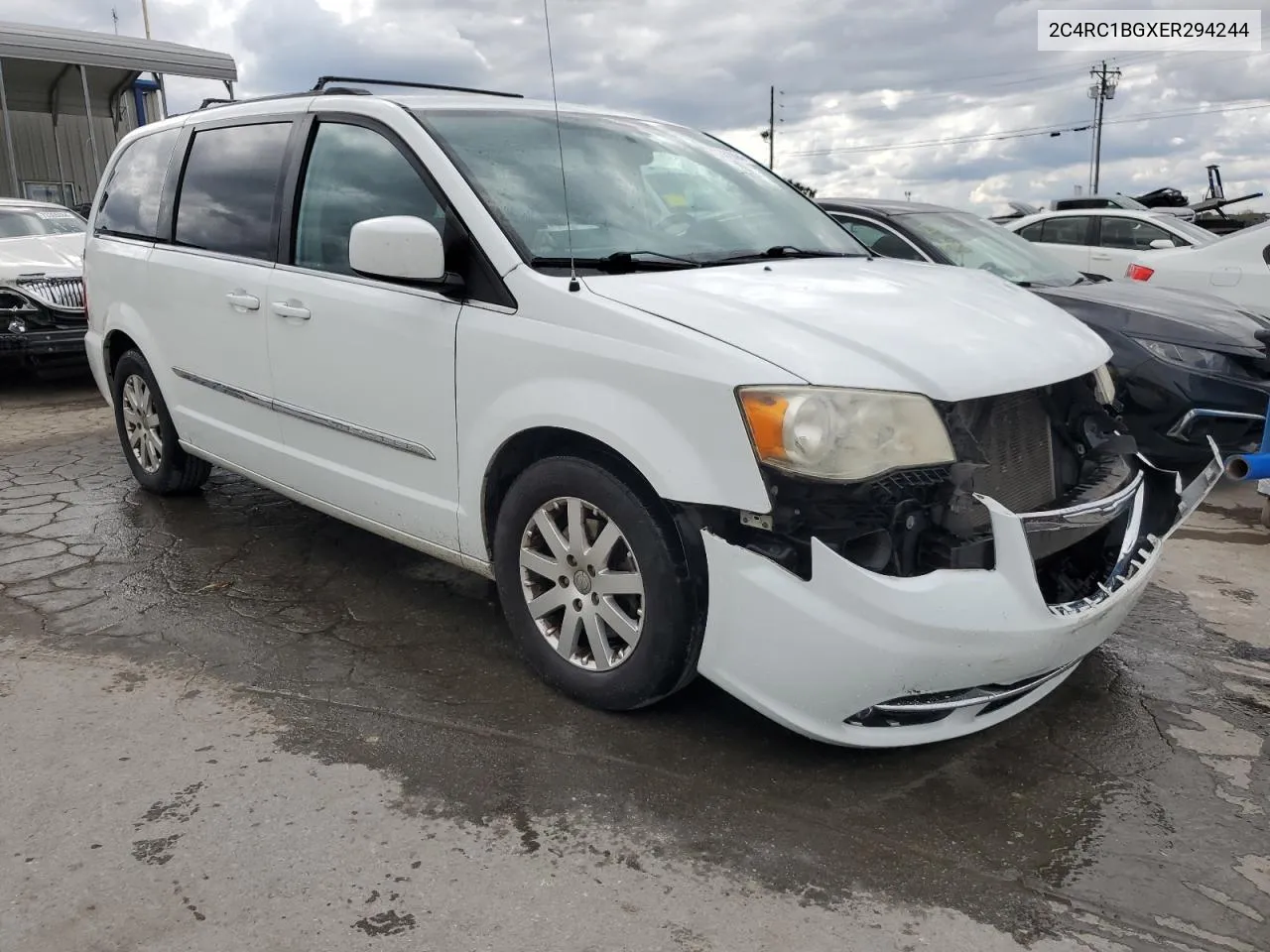 2014 Chrysler Town & Country Touring VIN: 2C4RC1BGXER294244 Lot: 73362694