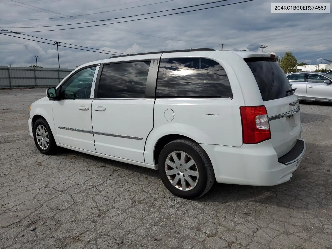 2014 Chrysler Town & Country Touring VIN: 2C4RC1BG0ER374569 Lot: 73720584