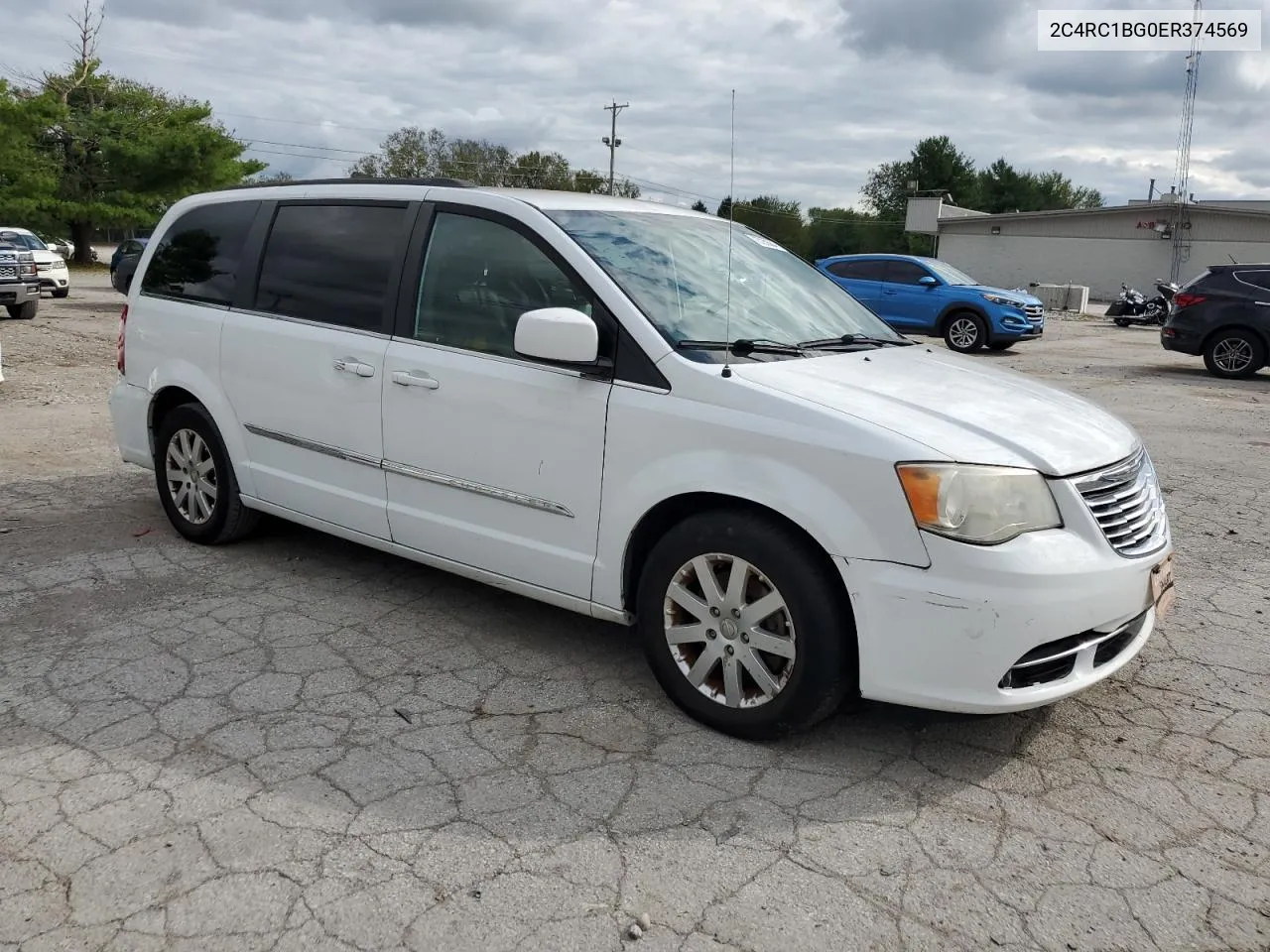 2014 Chrysler Town & Country Touring VIN: 2C4RC1BG0ER374569 Lot: 73720584