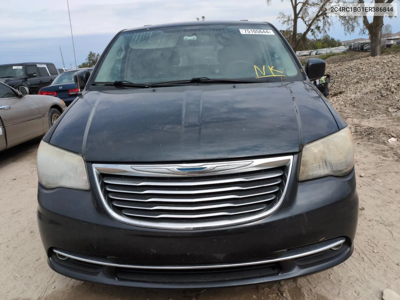 2014 Chrysler Town & Country Touring VIN: 2C4RC1BG1ER386844 Lot: 75105644