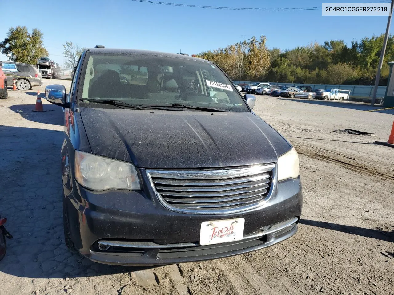 2014 Chrysler Town & Country Touring L VIN: 2C4RC1CG5ER273218 Lot: 75188504