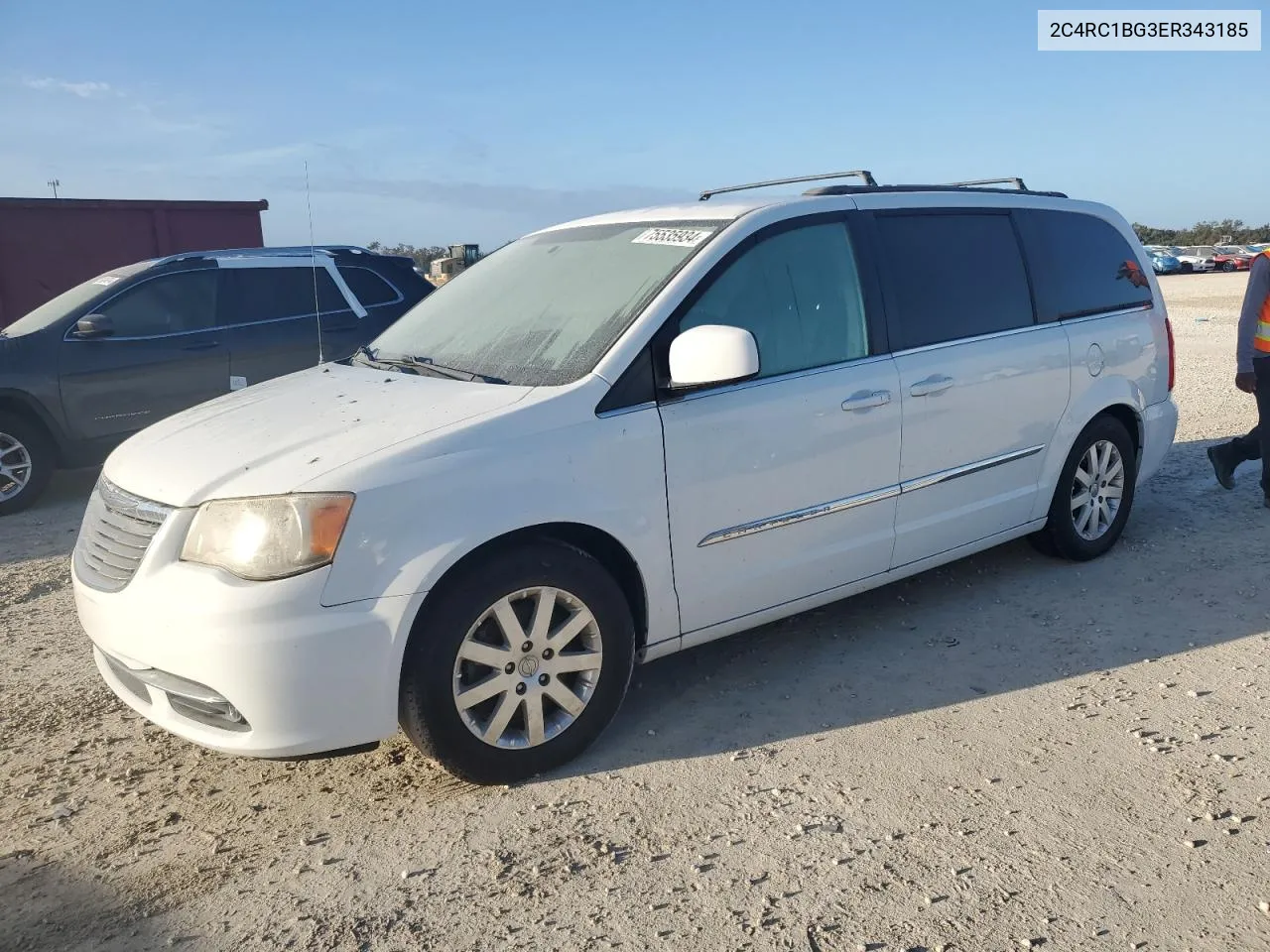 2014 Chrysler Town & Country Touring VIN: 2C4RC1BG3ER343185 Lot: 75535934