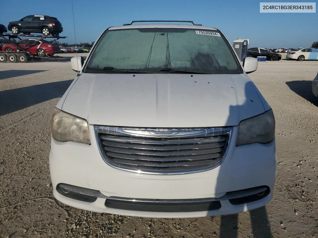 2014 Chrysler Town & Country Touring VIN: 2C4RC1BG3ER343185 Lot: 75535934