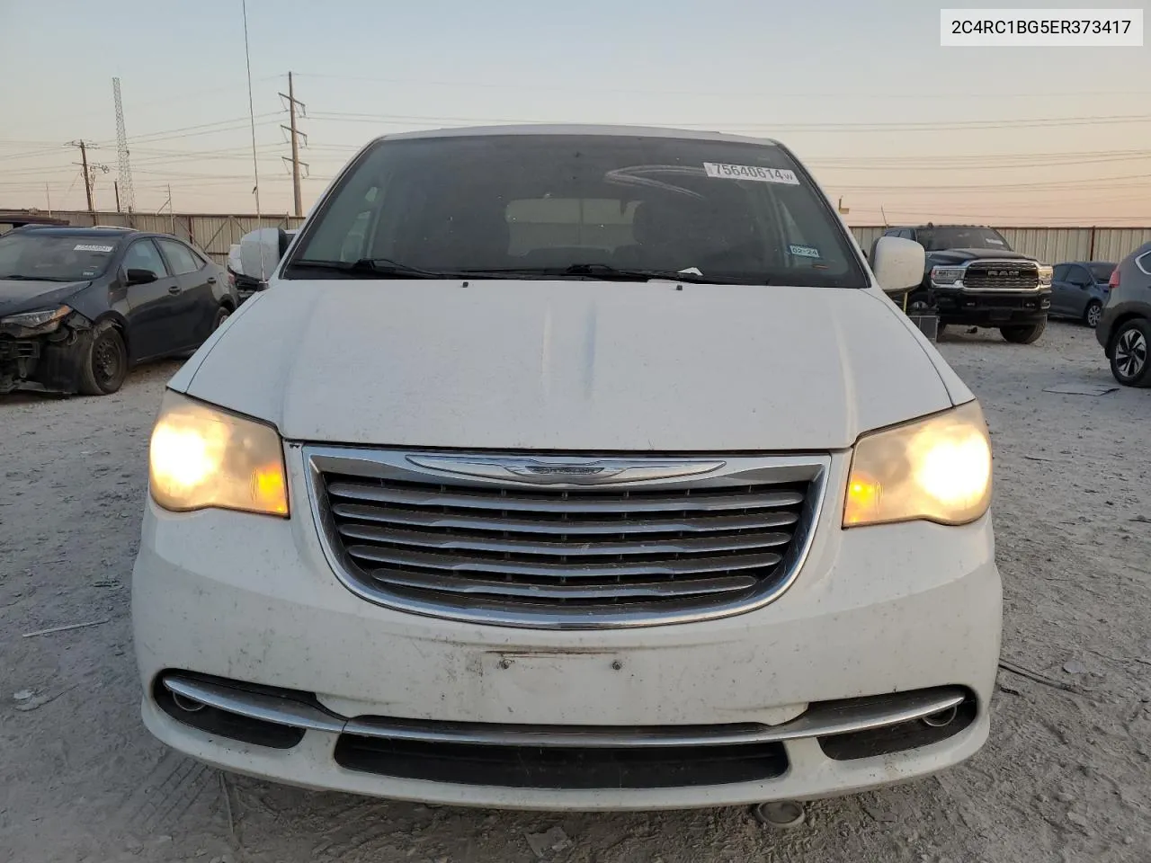 2014 Chrysler Town & Country Touring VIN: 2C4RC1BG5ER373417 Lot: 75640614