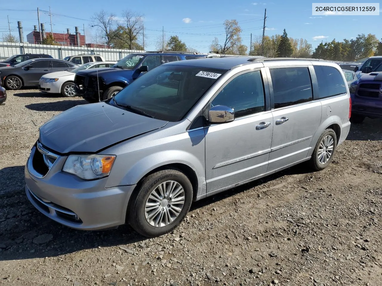 2014 Chrysler Town & Country Touring L VIN: 2C4RC1CG5ER112559 Lot: 75796124