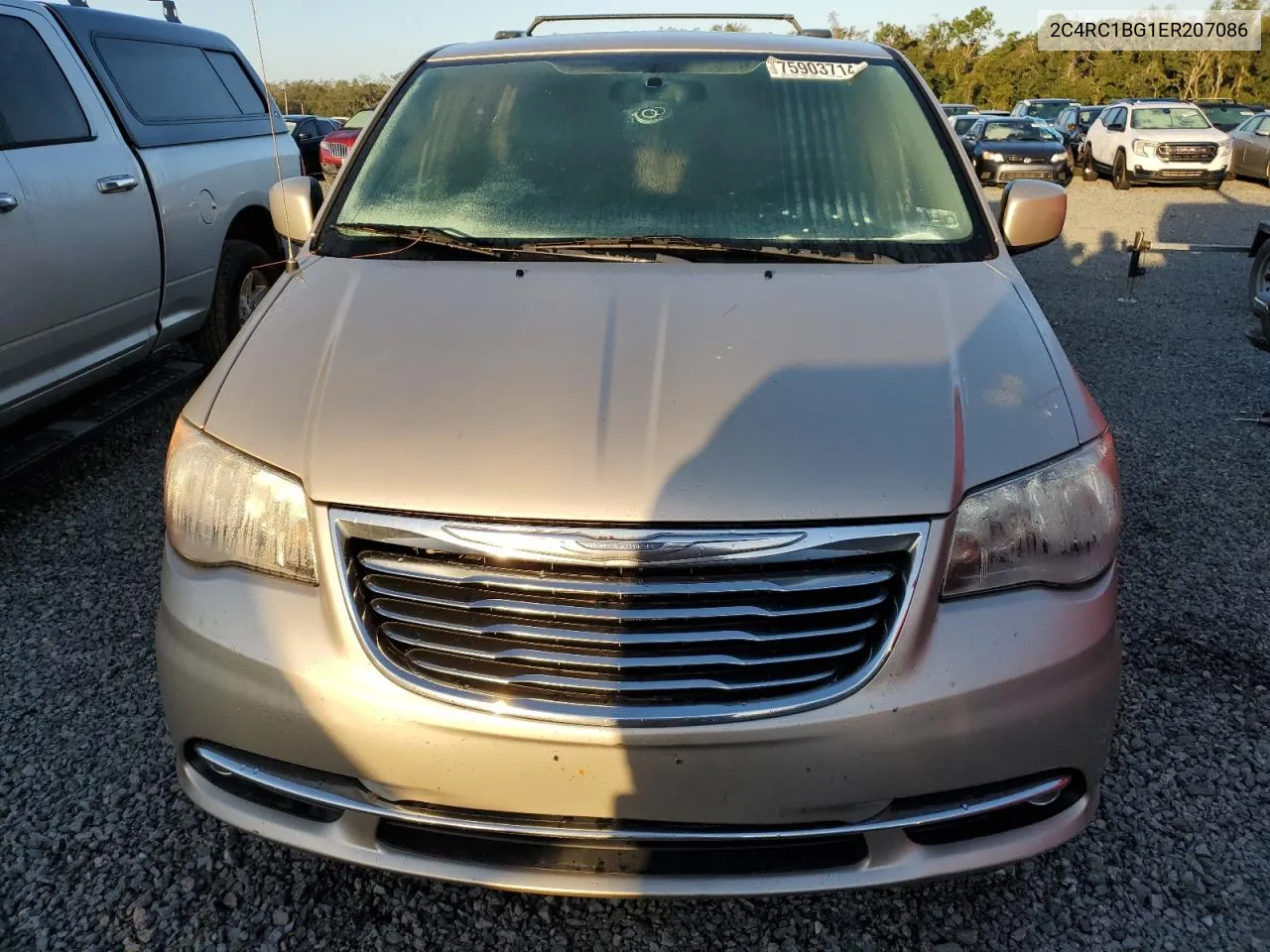 2014 Chrysler Town & Country Touring VIN: 2C4RC1BG1ER207086 Lot: 75903714