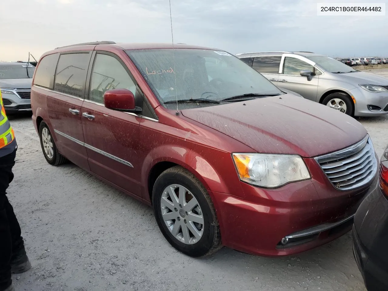 2014 Chrysler Town & Country Touring VIN: 2C4RC1BG0ER464482 Lot: 76394484