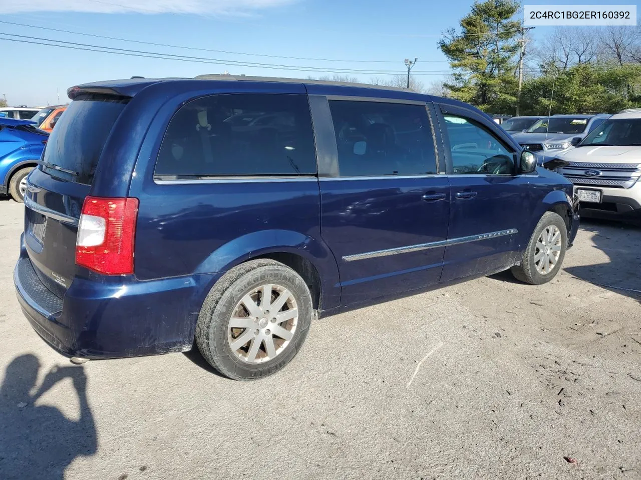 2014 Chrysler Town & Country Touring VIN: 2C4RC1BG2ER160392 Lot: 76903863