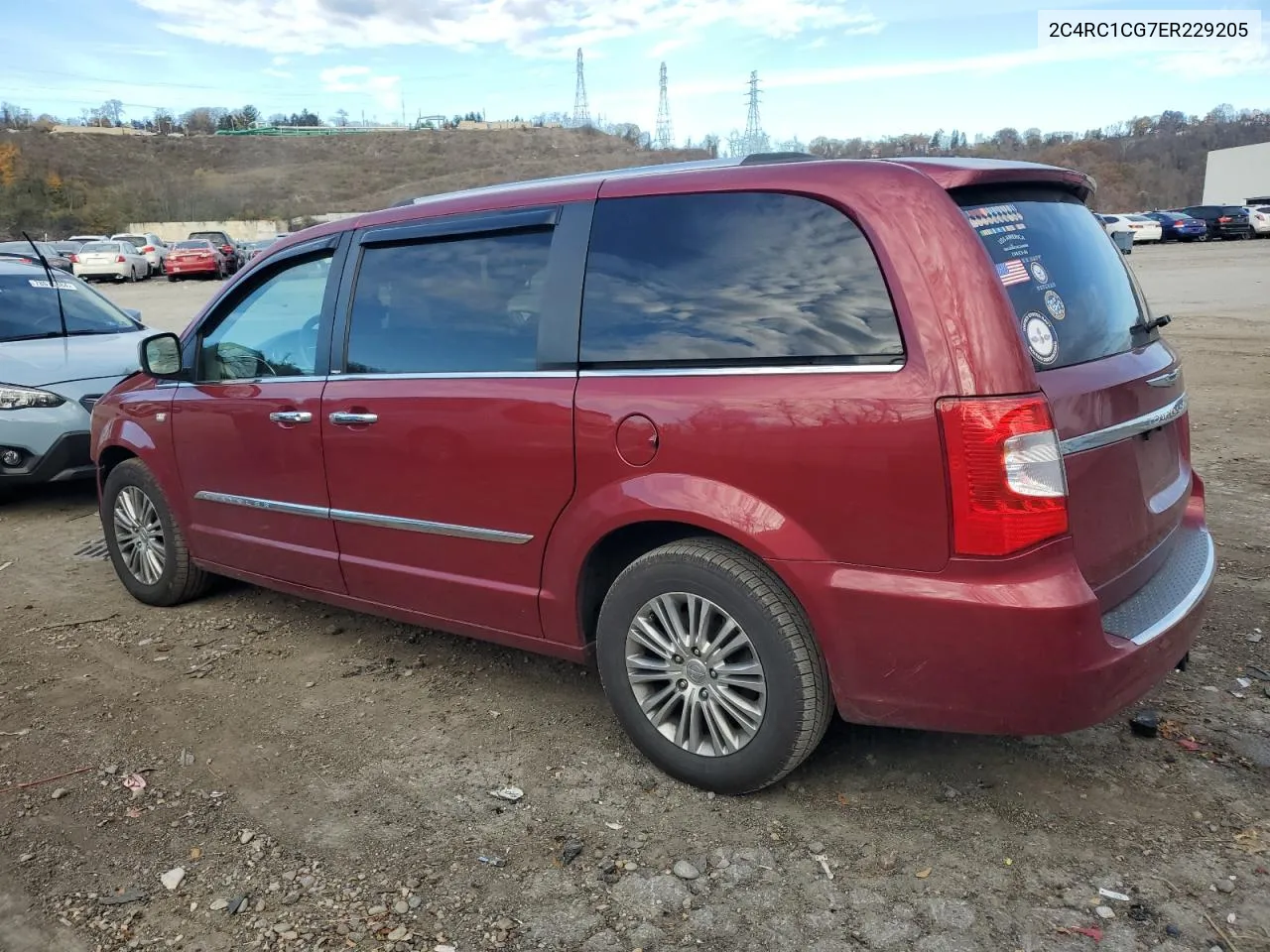 2014 Chrysler Town & Country Touring L VIN: 2C4RC1CG7ER229205 Lot: 78569324