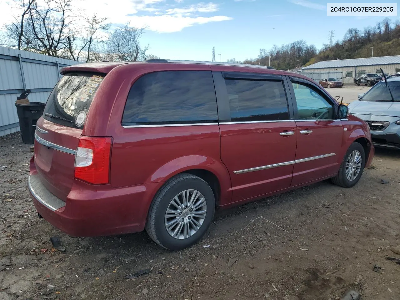 2014 Chrysler Town & Country Touring L VIN: 2C4RC1CG7ER229205 Lot: 78569324