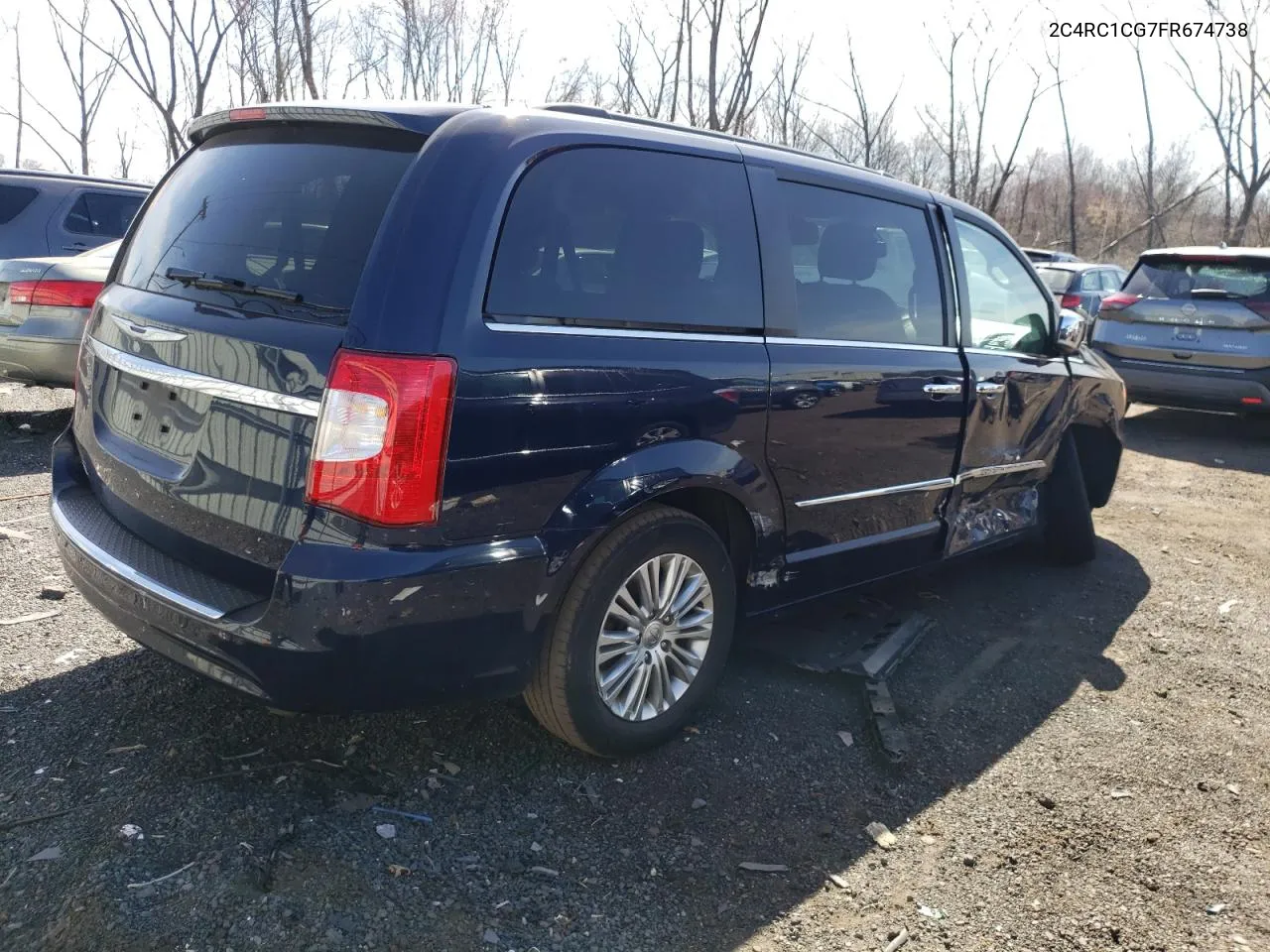 2015 Chrysler Town & Country Touring L VIN: 2C4RC1CG7FR674738 Lot: 54191594