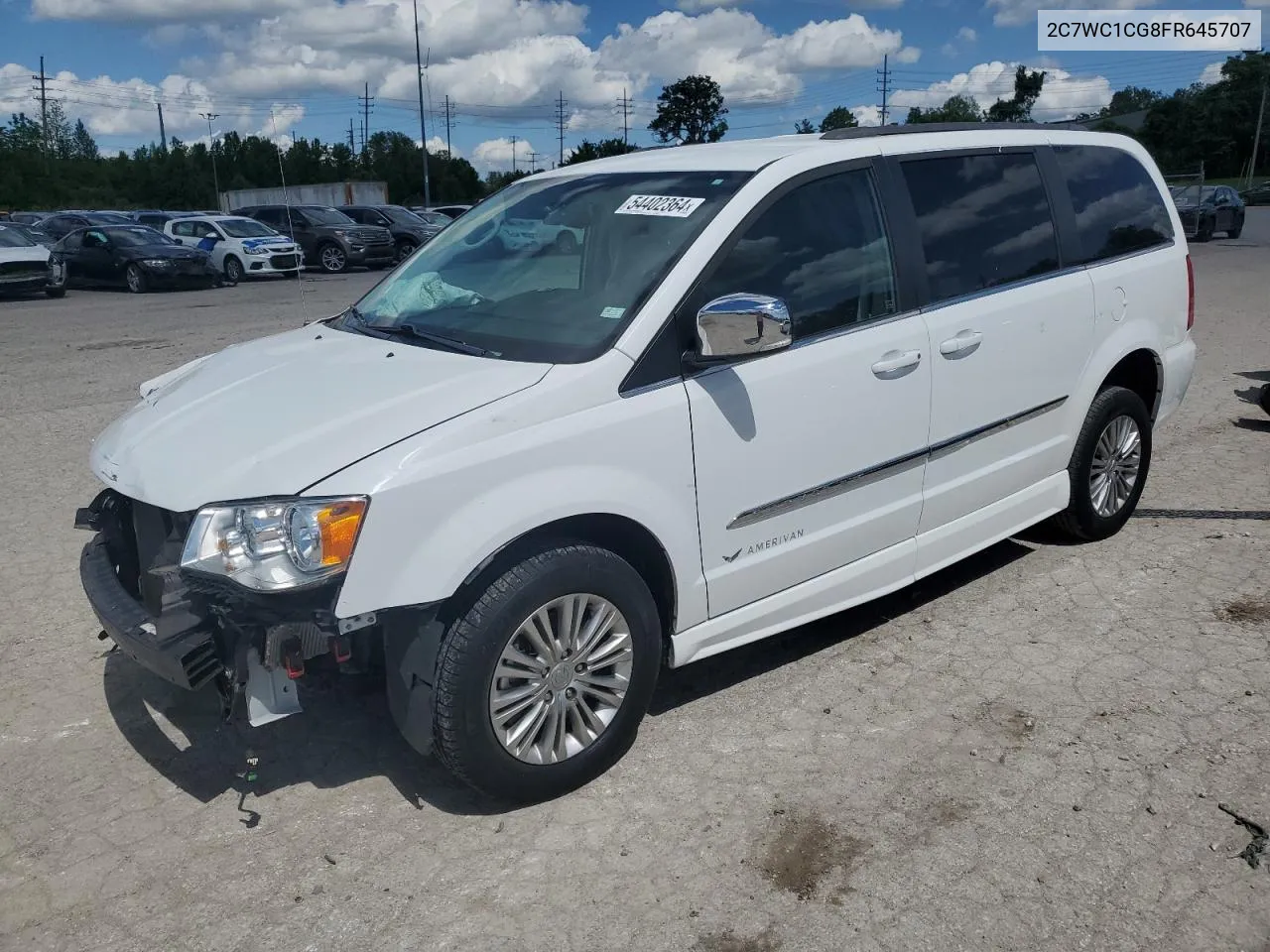 2C7WC1CG8FR645707 2015 Chrysler Town & Country Touring L