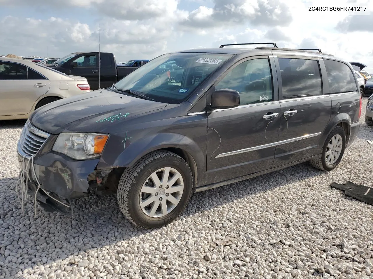 2015 Chrysler Town & Country Touring VIN: 2C4RC1BG6FR741217 Lot: 60203754