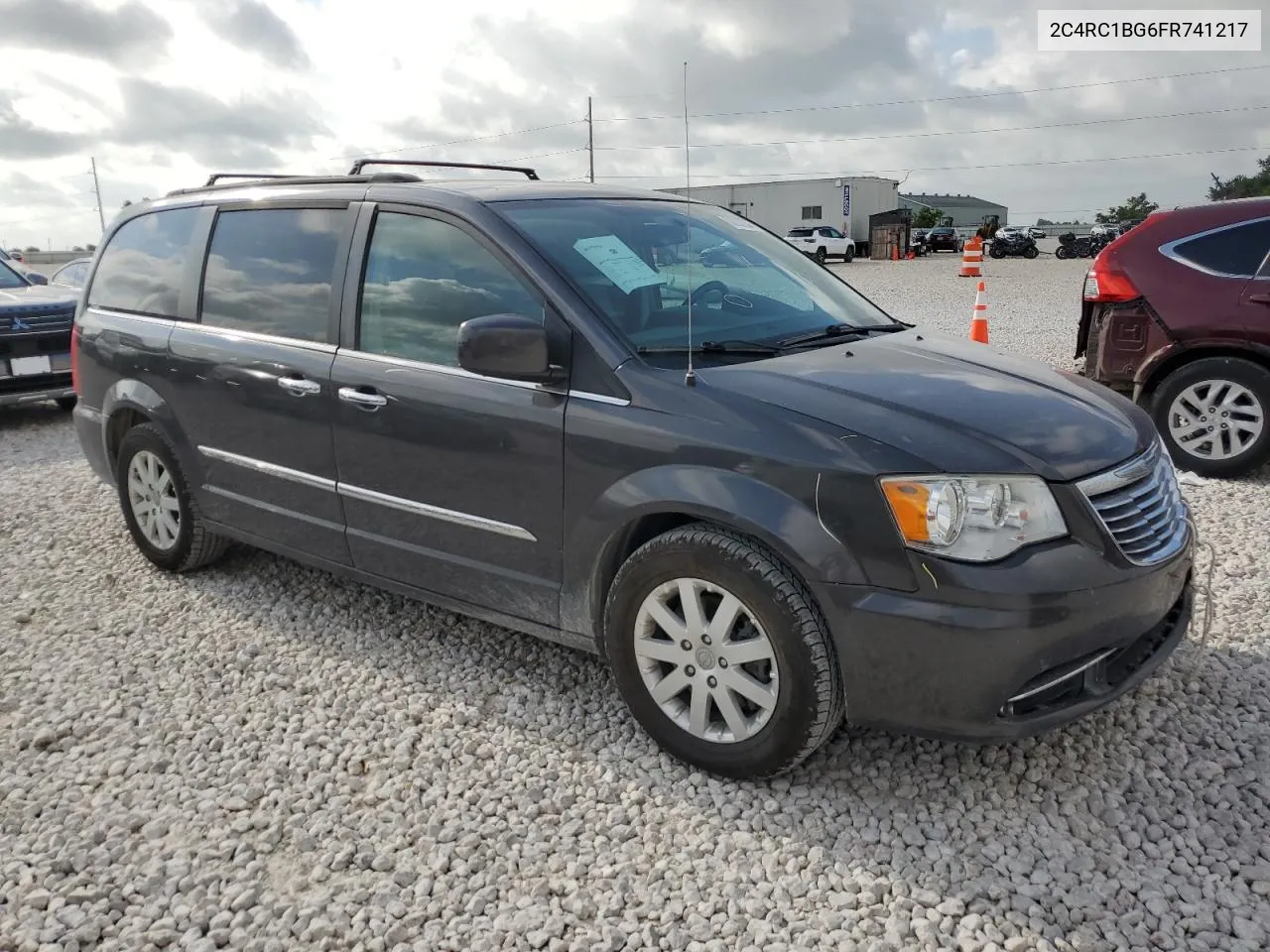 2015 Chrysler Town & Country Touring VIN: 2C4RC1BG6FR741217 Lot: 60203754