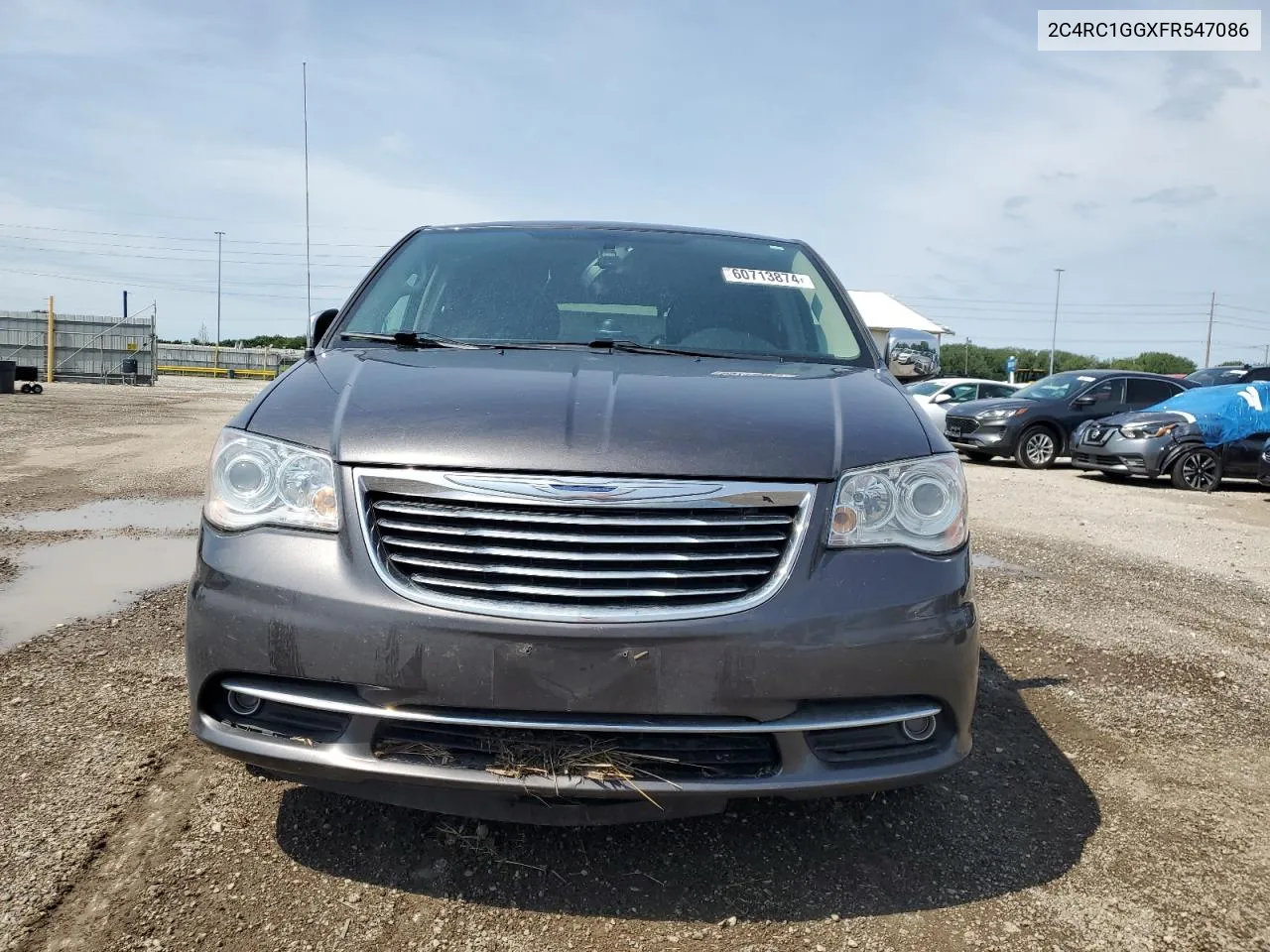 2015 Chrysler Town & Country Limited Platinum VIN: 2C4RC1GGXFR547086 Lot: 60713874