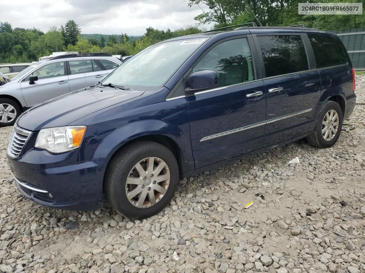 2C4RC1BG9FR665072 2015 Chrysler Town & Country Touring