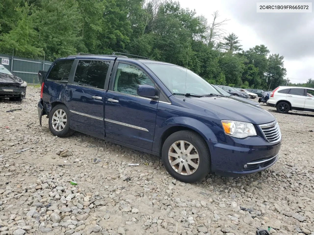 2C4RC1BG9FR665072 2015 Chrysler Town & Country Touring