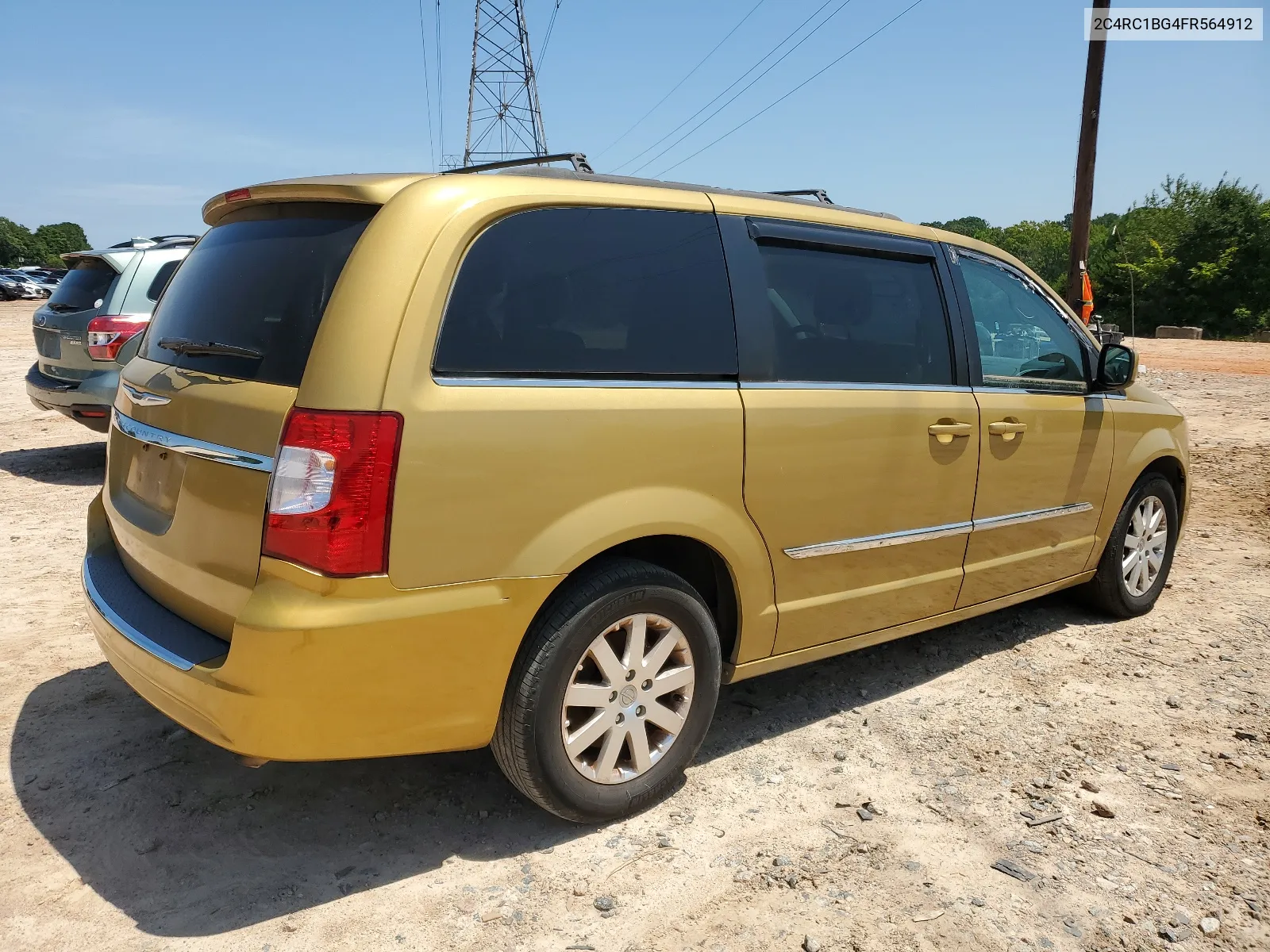 2015 Chrysler Town & Country Touring VIN: 2C4RC1BG4FR564912 Lot: 65272574