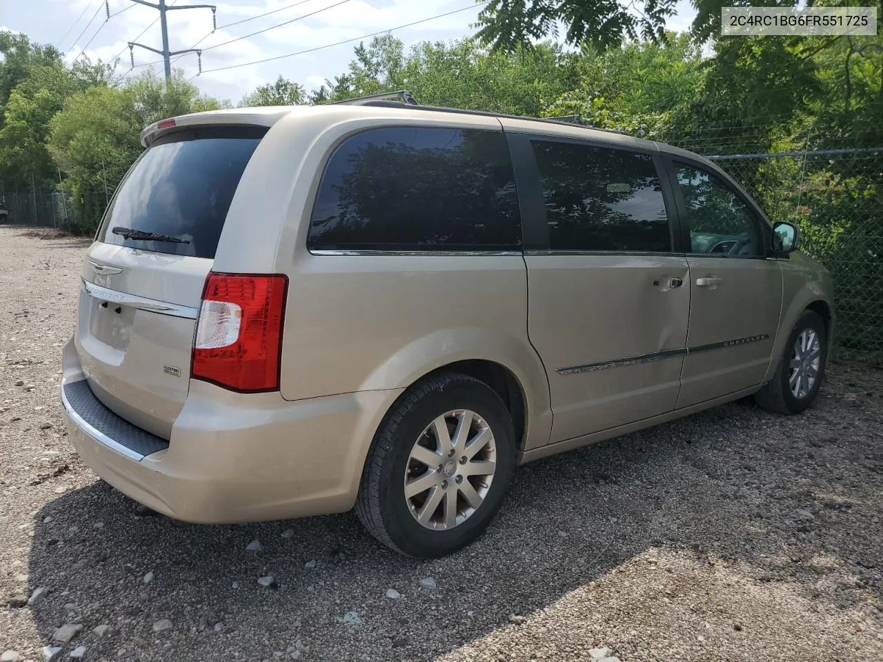 2C4RC1BG6FR551725 2015 Chrysler Town & Country Touring