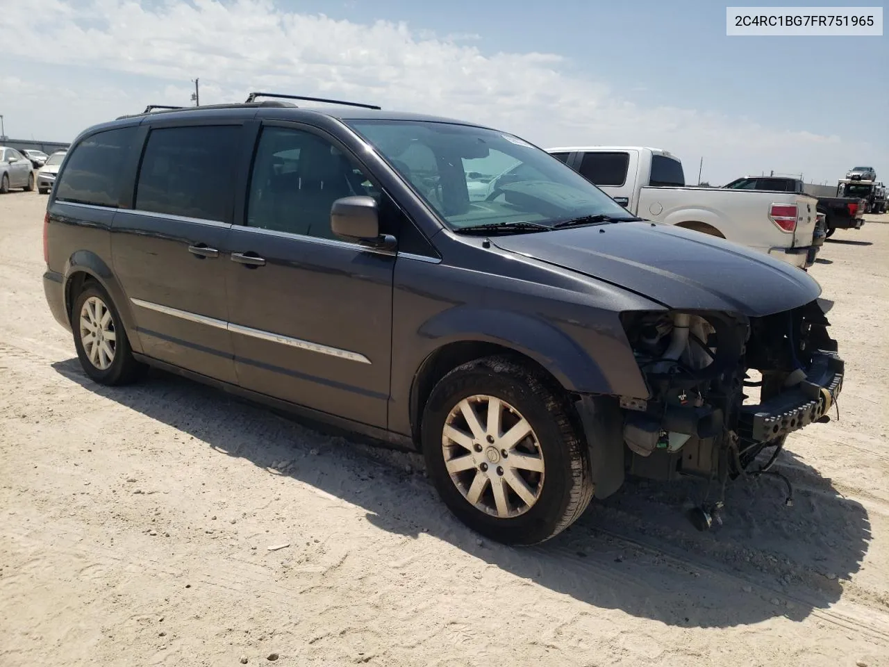 2015 Chrysler Town & Country Touring VIN: 2C4RC1BG7FR751965 Lot: 65983734