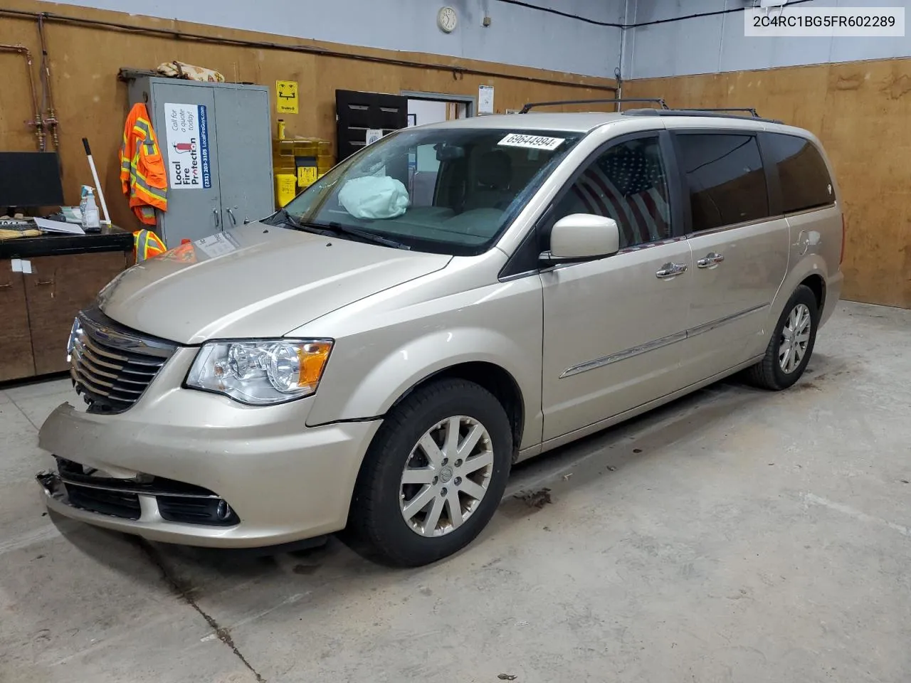 2015 Chrysler Town & Country Touring VIN: 2C4RC1BG5FR602289 Lot: 69644994