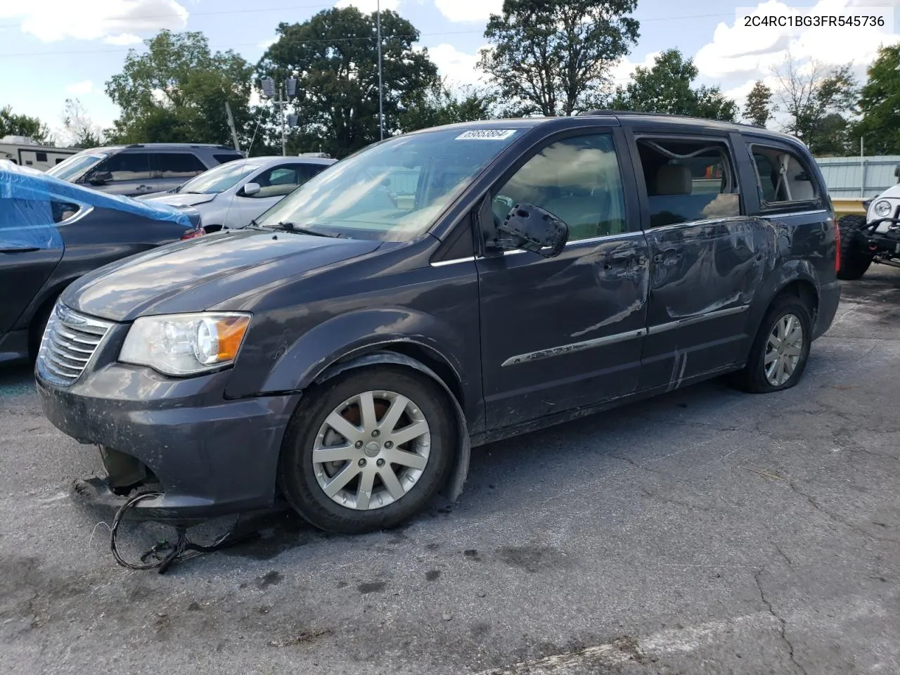 2015 Chrysler Town & Country Touring VIN: 2C4RC1BG3FR545736 Lot: 69853864