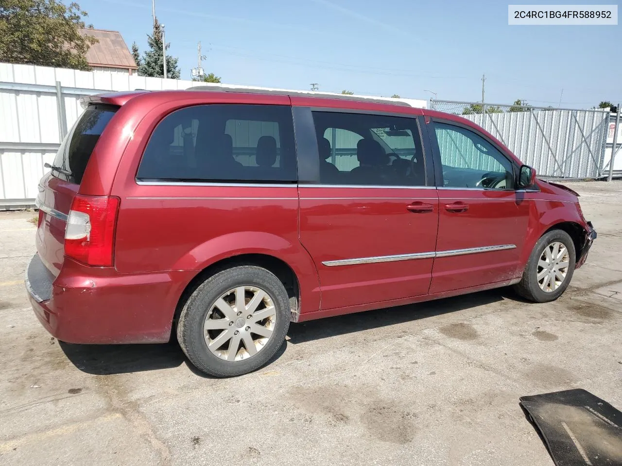 2015 Chrysler Town & Country Touring VIN: 2C4RC1BG4FR588952 Lot: 70596864