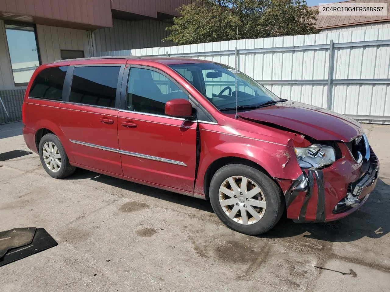 2015 Chrysler Town & Country Touring VIN: 2C4RC1BG4FR588952 Lot: 70596864