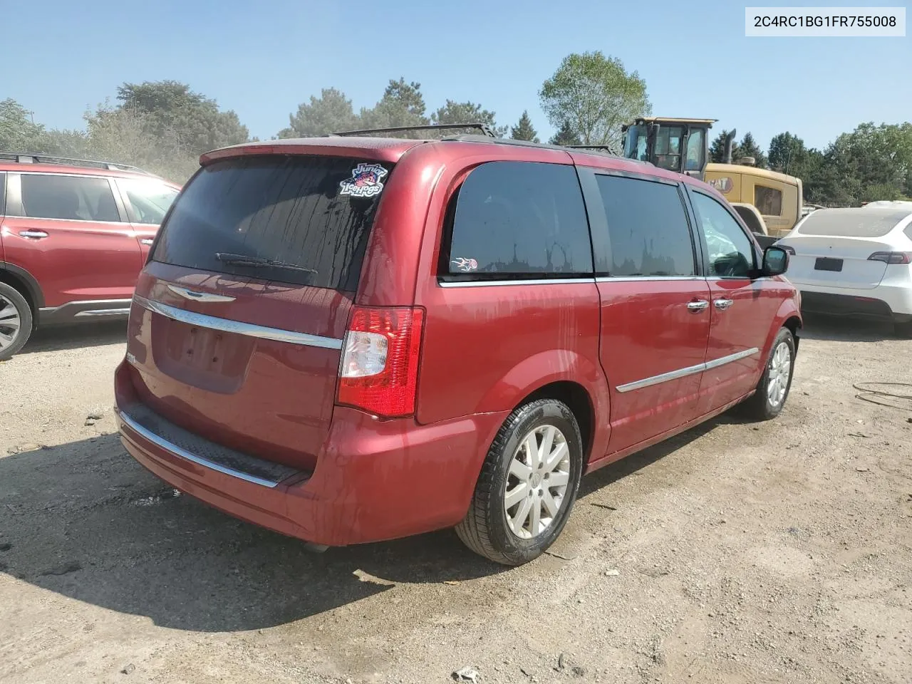 2015 Chrysler Town & Country Touring VIN: 2C4RC1BG1FR755008 Lot: 70794974