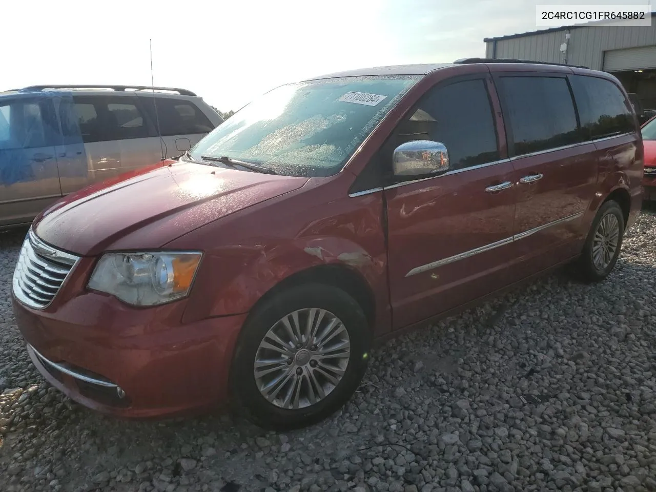 2015 Chrysler Town & Country Touring L VIN: 2C4RC1CG1FR645882 Lot: 71106264