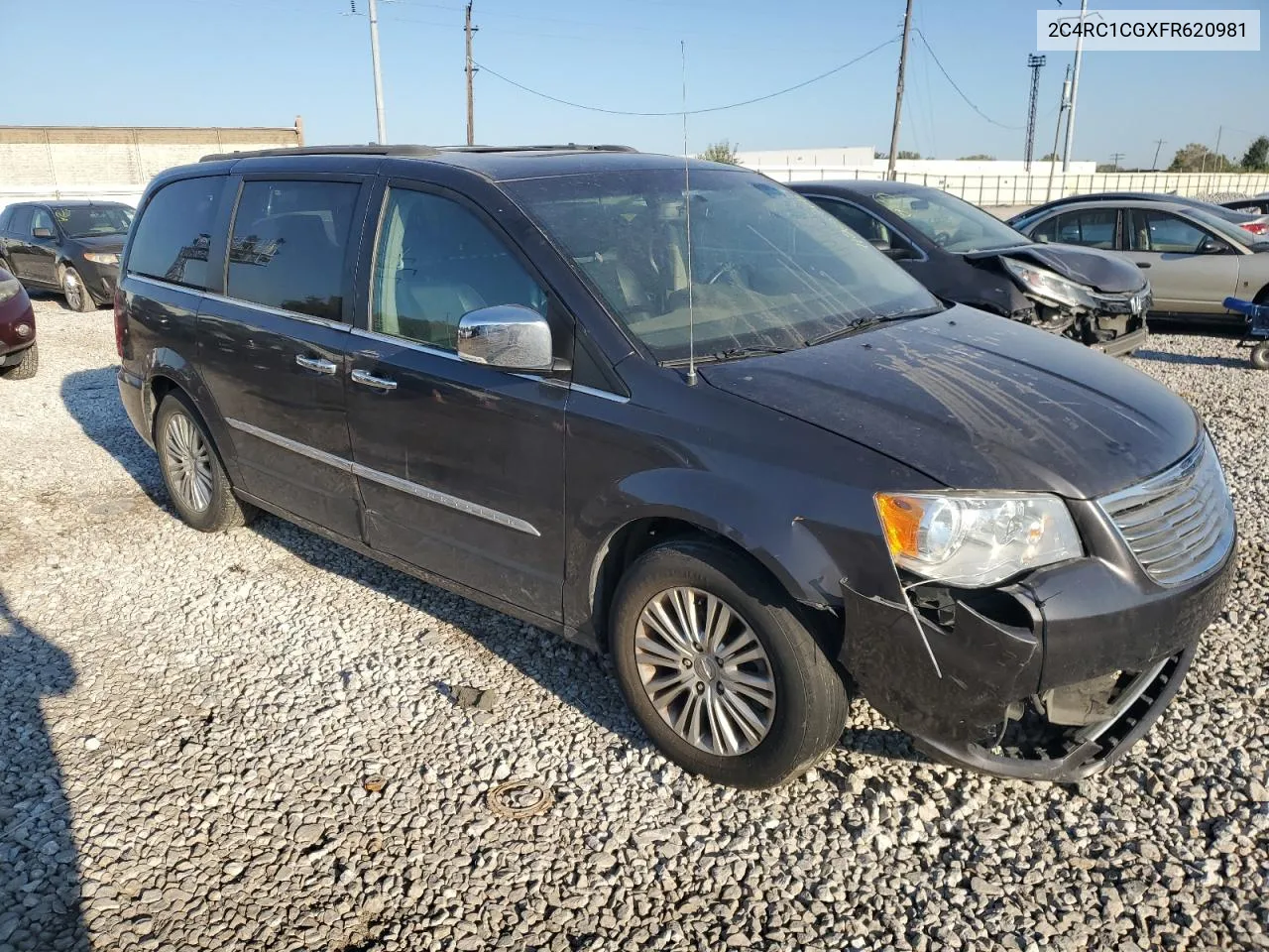 2015 Chrysler Town & Country Touring L VIN: 2C4RC1CGXFR620981 Lot: 71268794