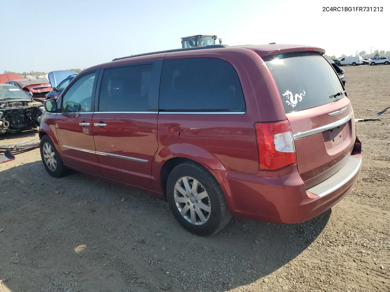 2015 Chrysler Town & Country Touring VIN: 2C4RC1BG1FR731212 Lot: 71541174