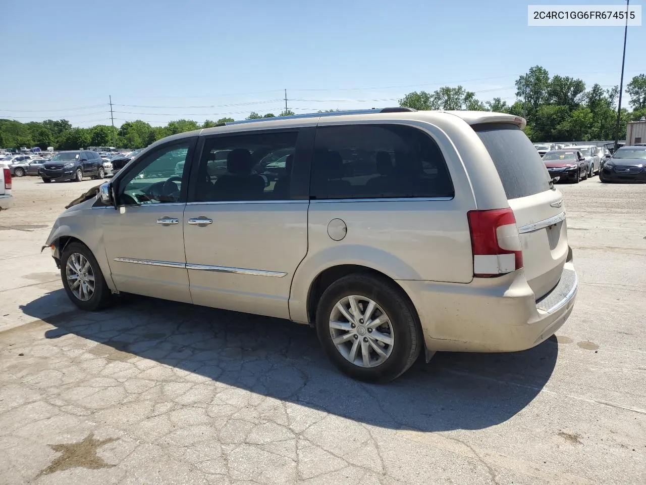 2015 Chrysler Town & Country Limited Platinum VIN: 2C4RC1GG6FR674515 Lot: 71644814