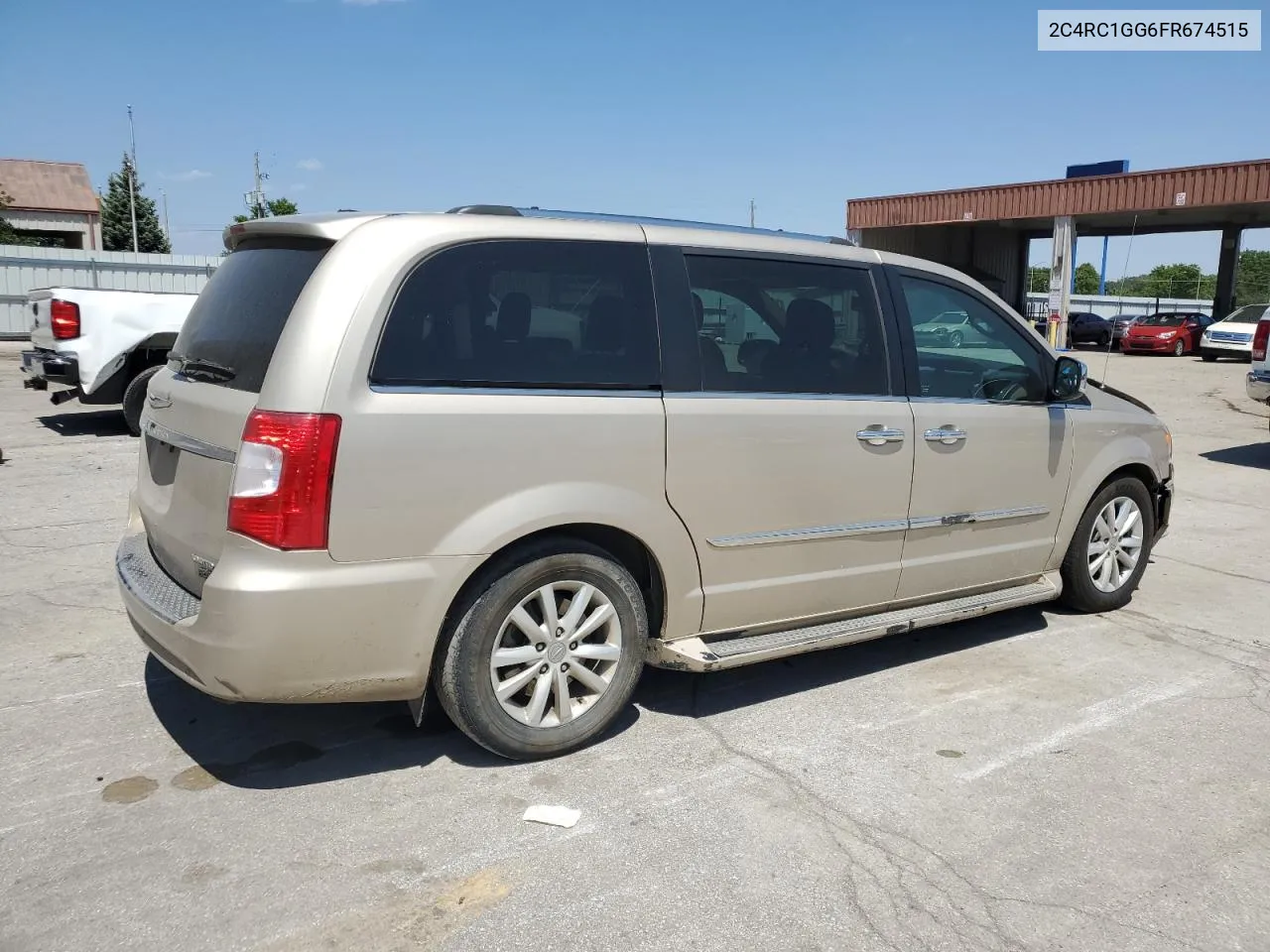 2015 Chrysler Town & Country Limited Platinum VIN: 2C4RC1GG6FR674515 Lot: 71644814