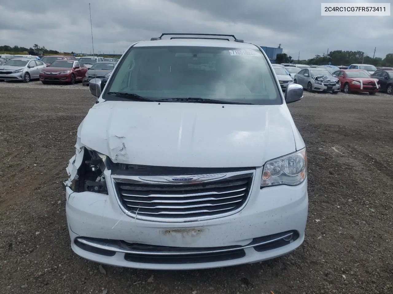 2015 Chrysler Town & Country Touring L VIN: 2C4RC1CG7FR573411 Lot: 71651624