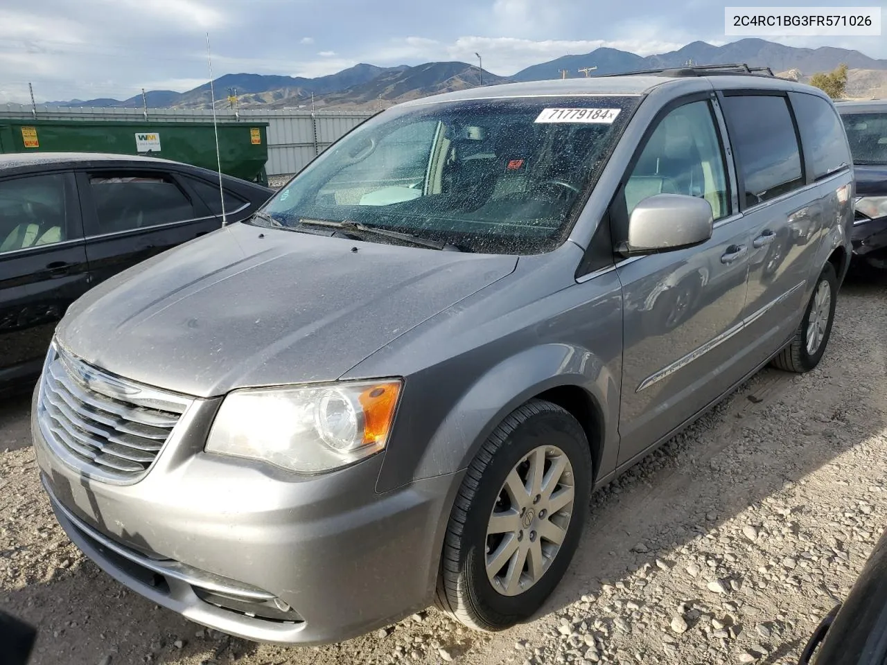 2015 Chrysler Town & Country Touring VIN: 2C4RC1BG3FR571026 Lot: 71779184