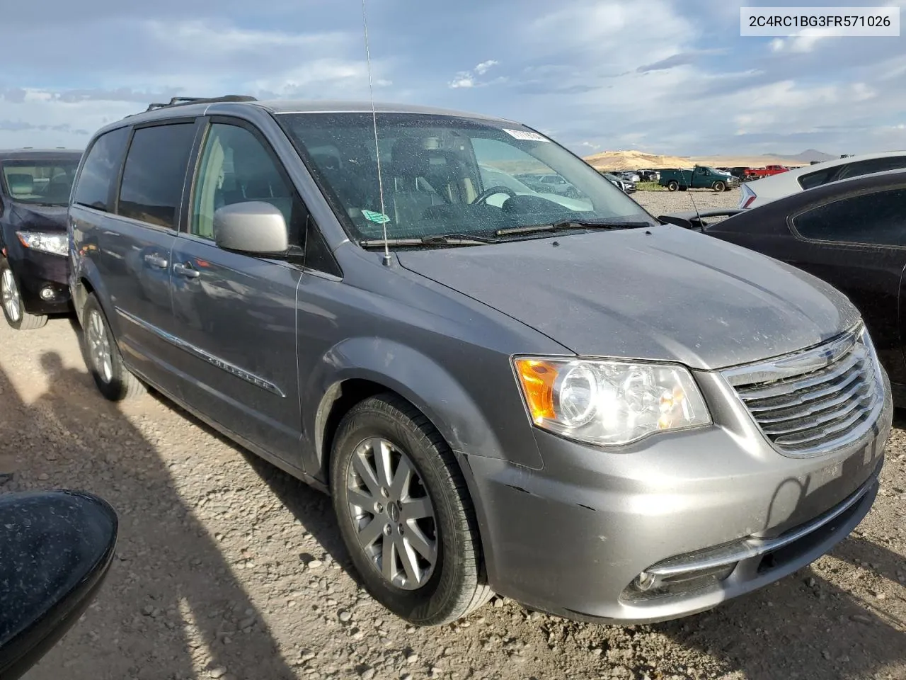 2015 Chrysler Town & Country Touring VIN: 2C4RC1BG3FR571026 Lot: 71779184