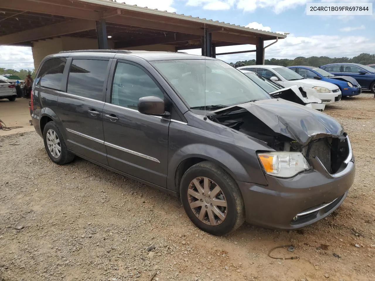 2015 Chrysler Town & Country Touring VIN: 2C4RC1BG9FR697844 Lot: 72006664