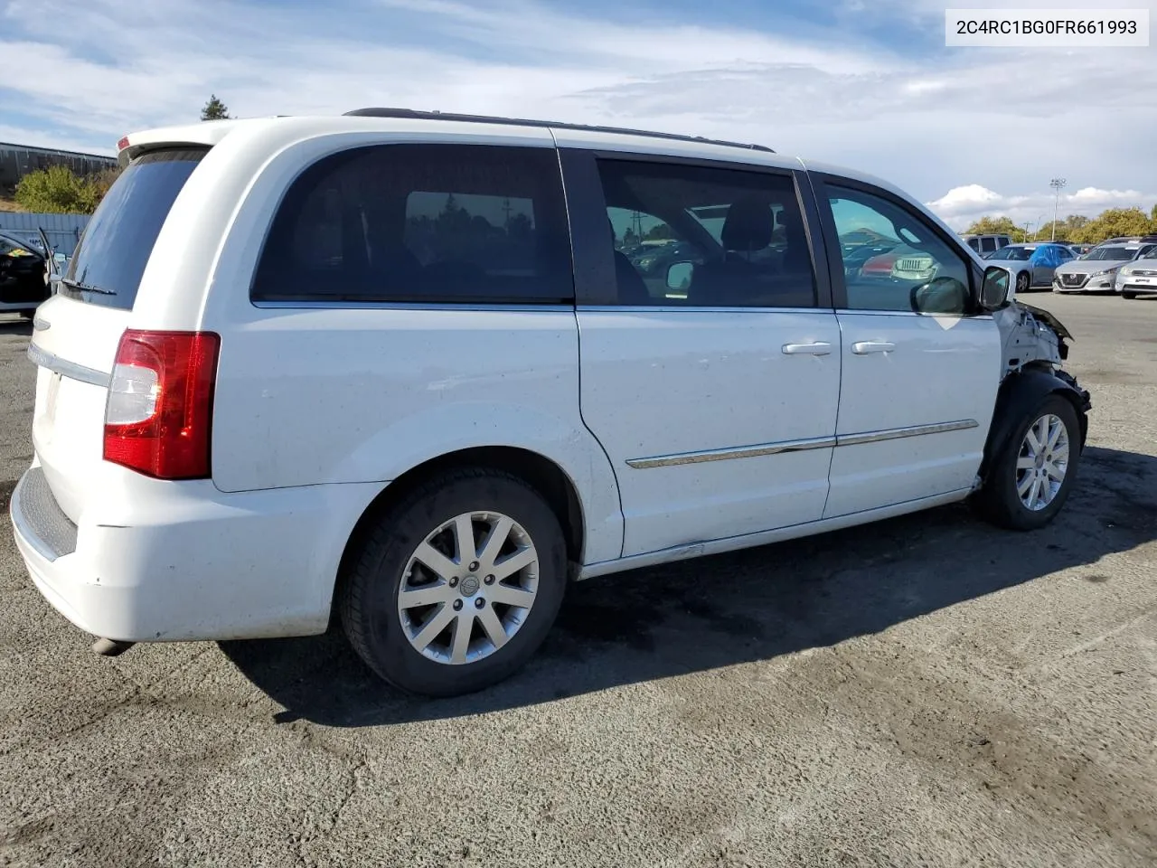 2015 Chrysler Town & Country Touring VIN: 2C4RC1BG0FR661993 Lot: 72265014