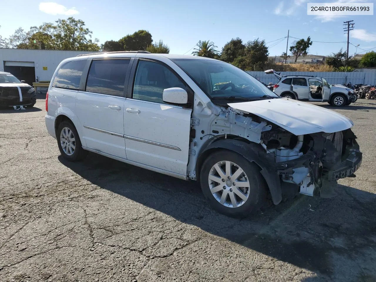 2015 Chrysler Town & Country Touring VIN: 2C4RC1BG0FR661993 Lot: 72265014