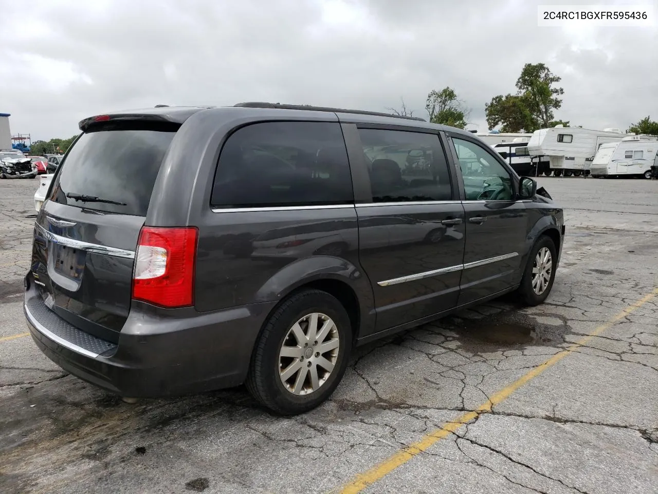 2015 Chrysler Town & Country Touring VIN: 2C4RC1BGXFR595436 Lot: 72348064